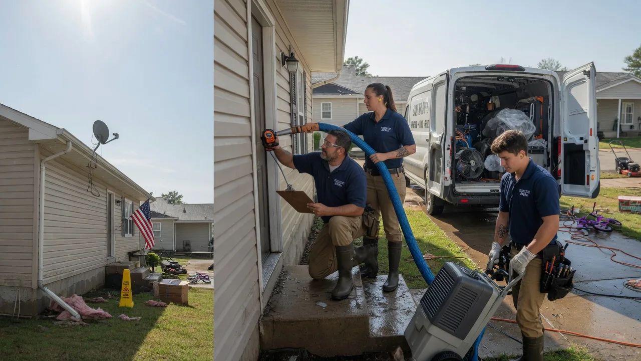 Ceiling Water Damage Restoration in Ebensburg, PA near me